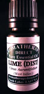 Lime (distilled) (Citrus Aurantifolium) W. Indies. - Click Image to Close